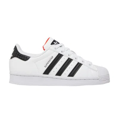 Pre-owned Adidas Originals Adidas Lego X Superstar J 'white Pantone' | Kid's Size 6