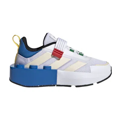 Pre-owned Adidas Originals Adidas Lego X Tech Runner El Little Kid 'black Red' | Kid's Size 3.5