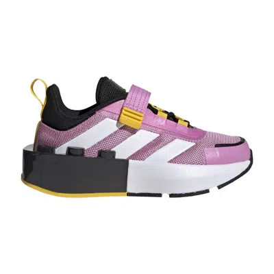 Pre-owned Adidas Originals Adidas Lego X Tech Runner El Little Kid 'bliss Orchid' | Purple | Kid's Size 4.5