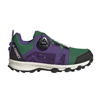 Pre-owned Adidas Originals Adidas Lego X Terrex Agravic Boa J 'green Sharp Purple' | Kid's Size 3