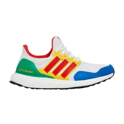 Pre-owned Adidas Originals Adidas Lego X Ultraboost 21 J 'color Pack - Multi' | White | Kid's Size 4