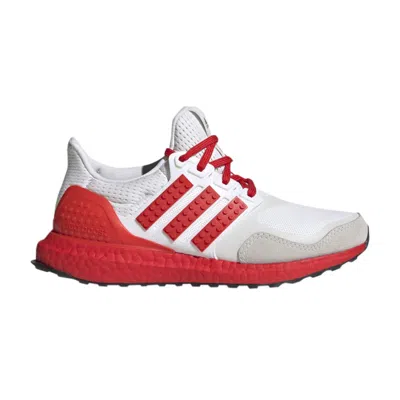 Pre-owned Adidas Originals Adidas Lego X Ultraboost 21 J 'color Pack - Red' | White | Kid's Size 7