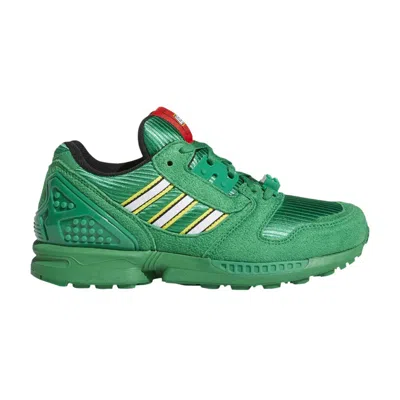 Pre-owned Adidas Originals Adidas Lego X Zx 8000 J 'color Pack - Green' | Kid's Size 4