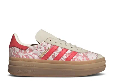 Adidas Originals Adidas Liberty London X Adidas Wmns Gazelle Bold 'kazusa Pattern' In White