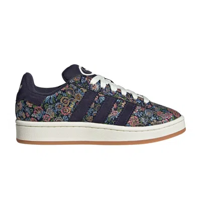 Pre-owned Adidas Originals Adidas Liberty London X Campus 00s J 'floral Embroidery' | Blue | Kid's Size 5