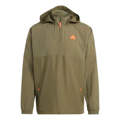 Adidas Originals Adidas Lift Your Mind Windbreaker Jacket 'green'