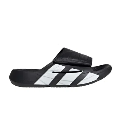 Pre-owned Adidas Originals Adidas Lightblaze Slide 'black White' | Men's Size 12