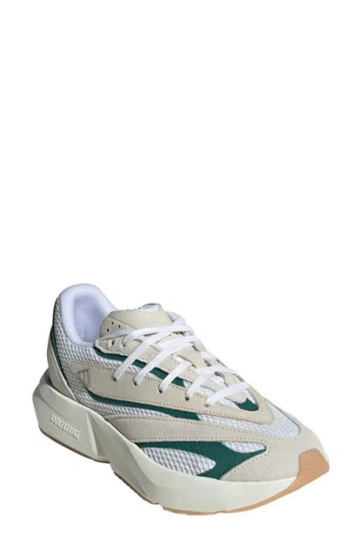 Adidas Originals Adidas Lightblaze Sneaker In Off White/silver Met/green