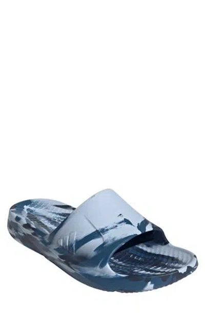 Adidas Originals Adidas Lightshift Slide Sandal In Blue
