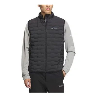 Adidas Originals Adidas Lightweight Goose Down Woven Baffle Vest 'black'