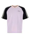 Adidas Originals Adidas X Wales Bonner Cali 3-stripes Cotton T-shirt In Purple