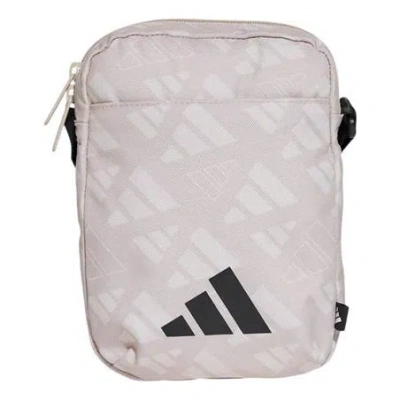 Adidas Originals Adidas Linear Printed Organizer 'beige Orbit Grey Black' In White