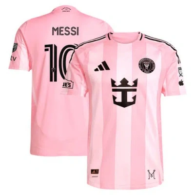 Adidas Originals Adidas Lionel Messi Pink Inter Miami Cf 2025 Euforia Authentic On-field Jersey