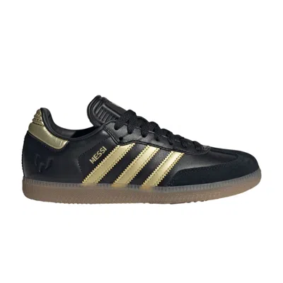 Pre-owned Adidas Originals Adidas Lionel Messi X Samba K 'triunfo Dorado' | Black | Kid's Size 5