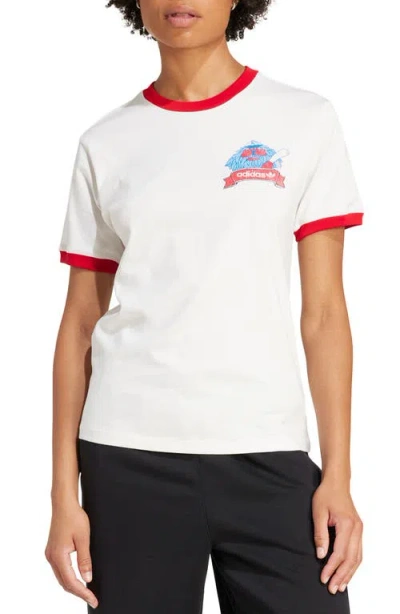 Adidas Originals Adidas Lions Graphic Ringer T-shirt