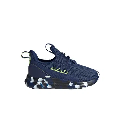 Pre-owned Adidas Originals Adidas Lite Racer Adapt 7.0 I 'dark Blue Pulse Lime' | Infant Size 6