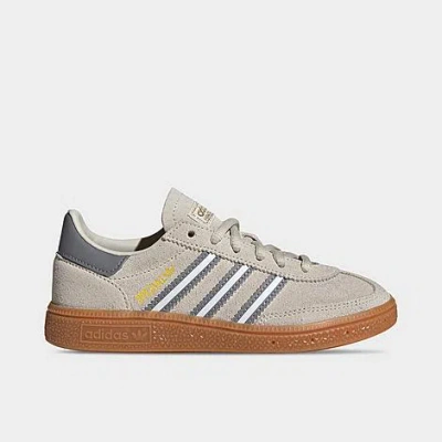 Adidas Originals Adidas Little Kids' Originals Handball Spezial Casual Shoes In Alumina/white/grey