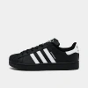 Adidas Originals Adidas Big Kids' Originals Superstar Ii Casual Shoes In Black/white/black