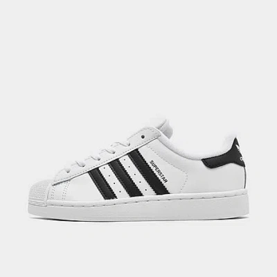 ADIDAS ORIGINALS ADIDAS LITTLE KIDS' ORIGINALS SUPERSTAR II CASUAL SHOES