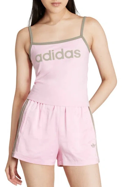 Adidas Originals Adidas Logo Camisole In Pink