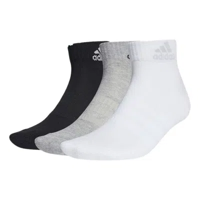 Adidas Originals Adidas Logo Printing Sports Socks Couple Style 3 Pairs In Multi
