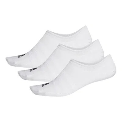 Adidas Originals Adidas Logo Training Sports Socks Couple Style 3 Pairs White