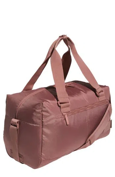 Adidas Originals Adidas Lounge Duffle Bag In Warm Clay Pink