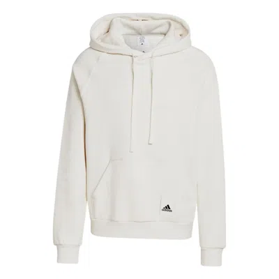 Adidas Originals Adidas Lounge Fleece Hoodie 'chalk White'
