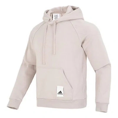 Adidas Originals Adidas Lounge Fleece Hoodie 'wonder Taupe' In Neutral