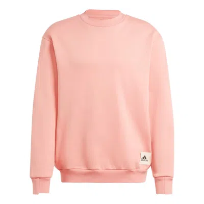 Adidas Originals Adidas Lounge Fleece Sweatshirt 'pink'