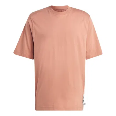 Adidas Originals Adidas Lounge T-shirt 'clay' In Pink