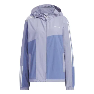 Adidas Originals Adidas Lt Jacket 'purple' In Blue