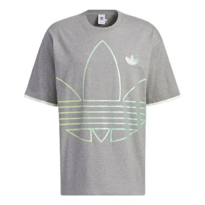 Adidas Originals Adidas Lt T-shirts Short Sleeve 1 'grey' In Gray