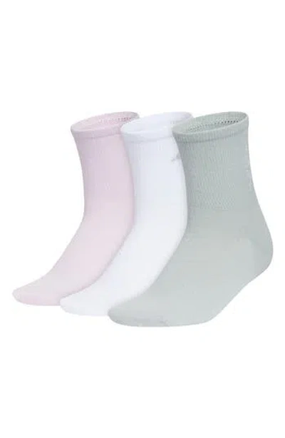 Adidas Originals Adidas Luxe 3-pack High Quarter Length Socks In Multi