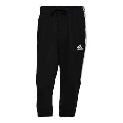 Adidas Originals Adidas M 3s Lft Tc 3pt Sports Cropped Pants Black