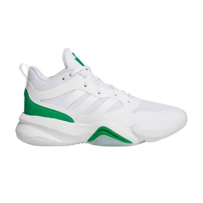 Pre-owned Adidas Originals Adidas Mahomes 2 Impact Flx J 'throw A Good Time - White Green' | Kid's Size 6.5