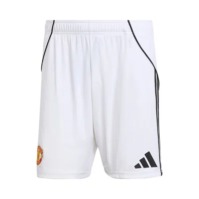 Pre-owned Adidas Originals Adidas Manchester United 25/26 Home Shorts 'white' | Men's Size L