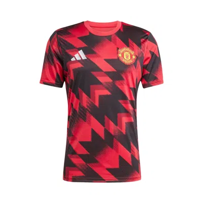 Pre-owned Adidas Originals Adidas Manchester United 25/26 Pre-match Jersey 'mufc Red' | Men's Size Xxl