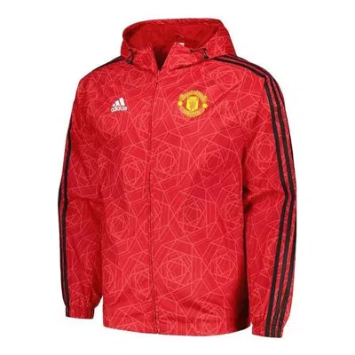 Adidas Originals Adidas Manchester United Dna Windbreaker 'red'