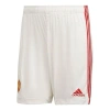Adidas Originals Adidas Manchester United Home Soccer/football Sports Shorts 'white'