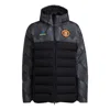 Adidas Originals Adidas Manchester United Soccer Down Feather Jacket 'black'