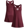 Adidas Originals Women's Maroon Texas A&m Aggies Spring Fling Active Racerback Skort Dress In Burgundy