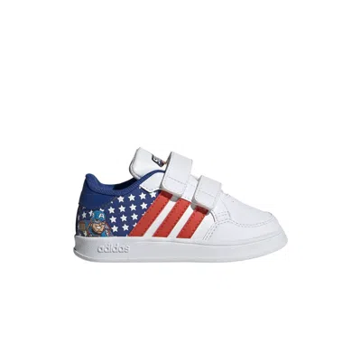 Pre-owned Adidas Originals Adidas Marvel X Breaknet I 'captain America' | White | Infant Size 8.5