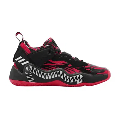 Pre-owned Adidas Originals Adidas Marvel X D.o.n. Issue #3 J 'venom Carnage - Black Vivid Red' | Kid's Size 6