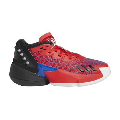 Pre-owned Adidas Originals Adidas Marvel X D.o.n. Issue #4 Big Kid 'spider-man' | Red | Kid's Size 4.5