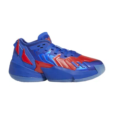Pre-owned Adidas Originals Adidas Marvel X D.o.n. Issue #4 Big Kid 'spider-man: Spider-punk' | Blue | Kid's Size 5.5