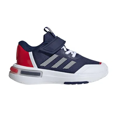Pre-owned Adidas Originals Adidas Marvel X Racer Tr21 El J 'captain America' | Blue | Kid's Size 10