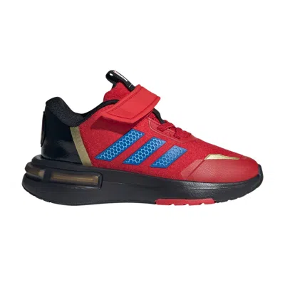 Pre-owned Adidas Originals Adidas Marvel X Racer Tr21 El J 'iron Man' | Red | Kid's Size 6.5