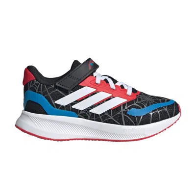 Pre-owned Adidas Originals Adidas Marvel X Runfalcon C 'allover Web' | Black | Kid's Size 10.5