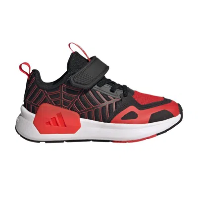 Pre-owned Adidas Originals Adidas Marvel X Runner K 'spider-man - Black Red' | Kid's Size 11.5